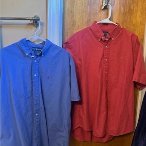 ralph lauren button ups